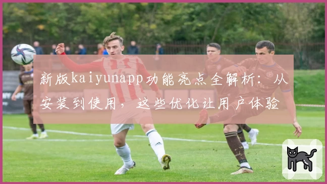 新版kaiyunapp功能亮点全解析：从安装到使用，这些优化让用户体验直线上升